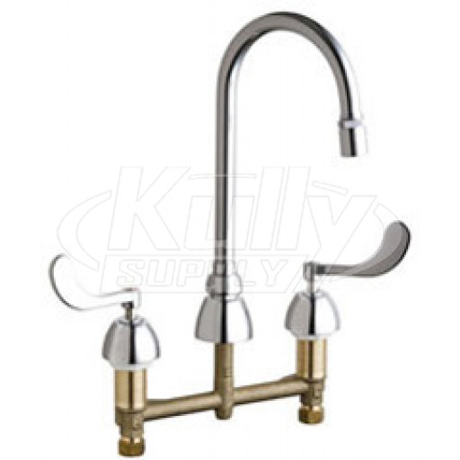 Chicago 786-E29-245ABCP Concealed Hot and Cold Water Sink Faucet