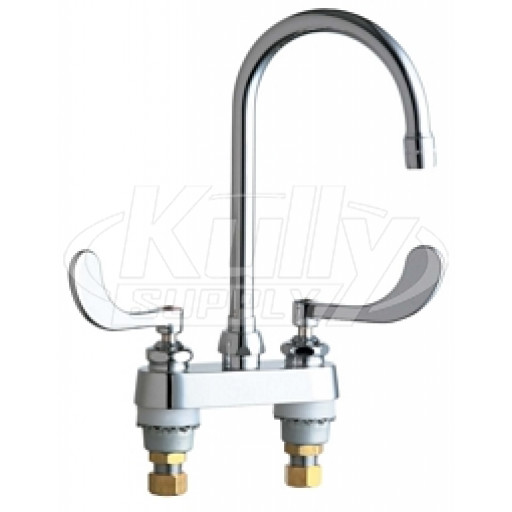 Chicago 895-317GN2AE35ABCP Hot and Cold Water Sink Faucet