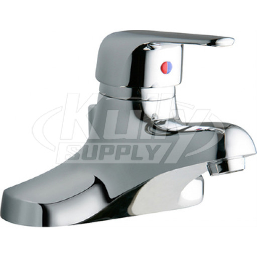 Elkay LK423L4 4" Centerset Lavatory Faucet, Single Handle w/ Pop-Up