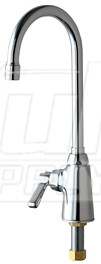 Chicago 350-LHE35ABCP Single Supply Sink Faucet with Left Hand Operation
