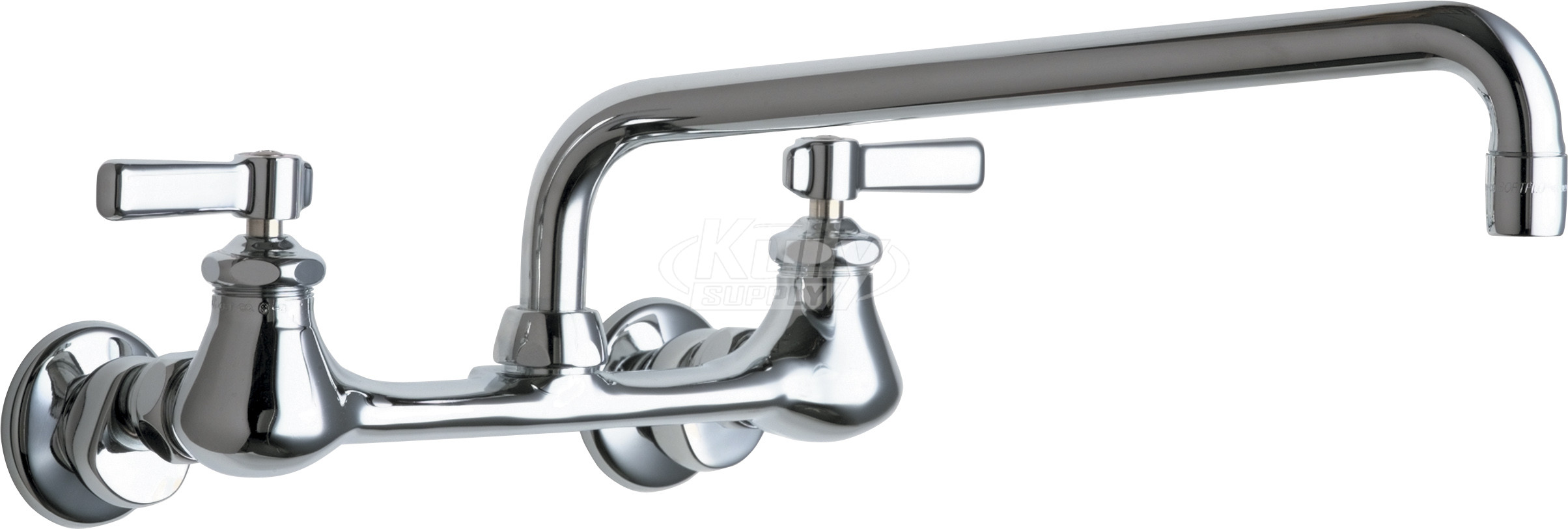 Chicago 540-LDL12ABCP Hot and Cold Water Sink Faucet