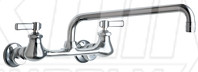 Chicago 540-LDL12E35ABCP Hot and Cold Water Sink Faucet