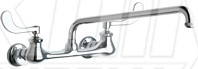 Chicago 631-L15ABCP Hot and Cold Water Sink Faucet