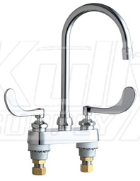 Chicago 895-317GN2AE35ABCP Hot and Cold Water Sink Faucet