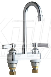Chicago 895-RGD1E35ABCP Hot and Cold Water Sink Faucet