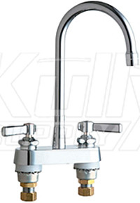 Chicago 895-RGD2ABCP Hot and Cold Water Sink Faucet