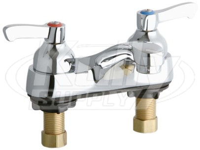 Elkay LK402L2 4" Centerset Lavatory Faucet, 2 Handle