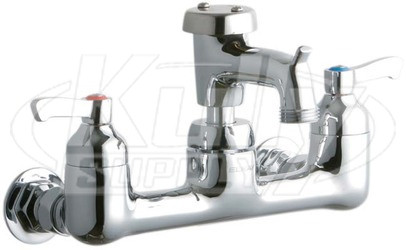 Elkay LK940BP03L2H 8" Centerset Wall Faucet