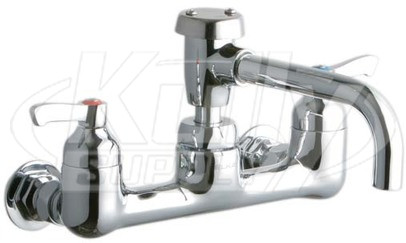 Elkay LK940VS07L2H 8" Centerset Wall Faucet