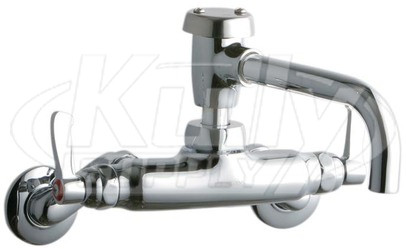 Elkay LK945VS07L2T Wall Mount Faucet, 3"-8" Adjustable  Centers