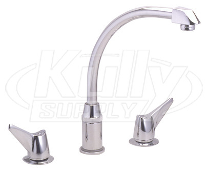 Elkay LKD2432 8" Centerset Concealed Deck Mount Faucet