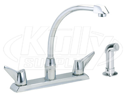 Elkay LKD2443 8" Centerset Deck Mount Faucet