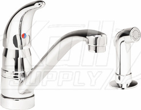 Elkay LKE4161 Single Handle Concealed Deck Mount Faucet (Discontinued)