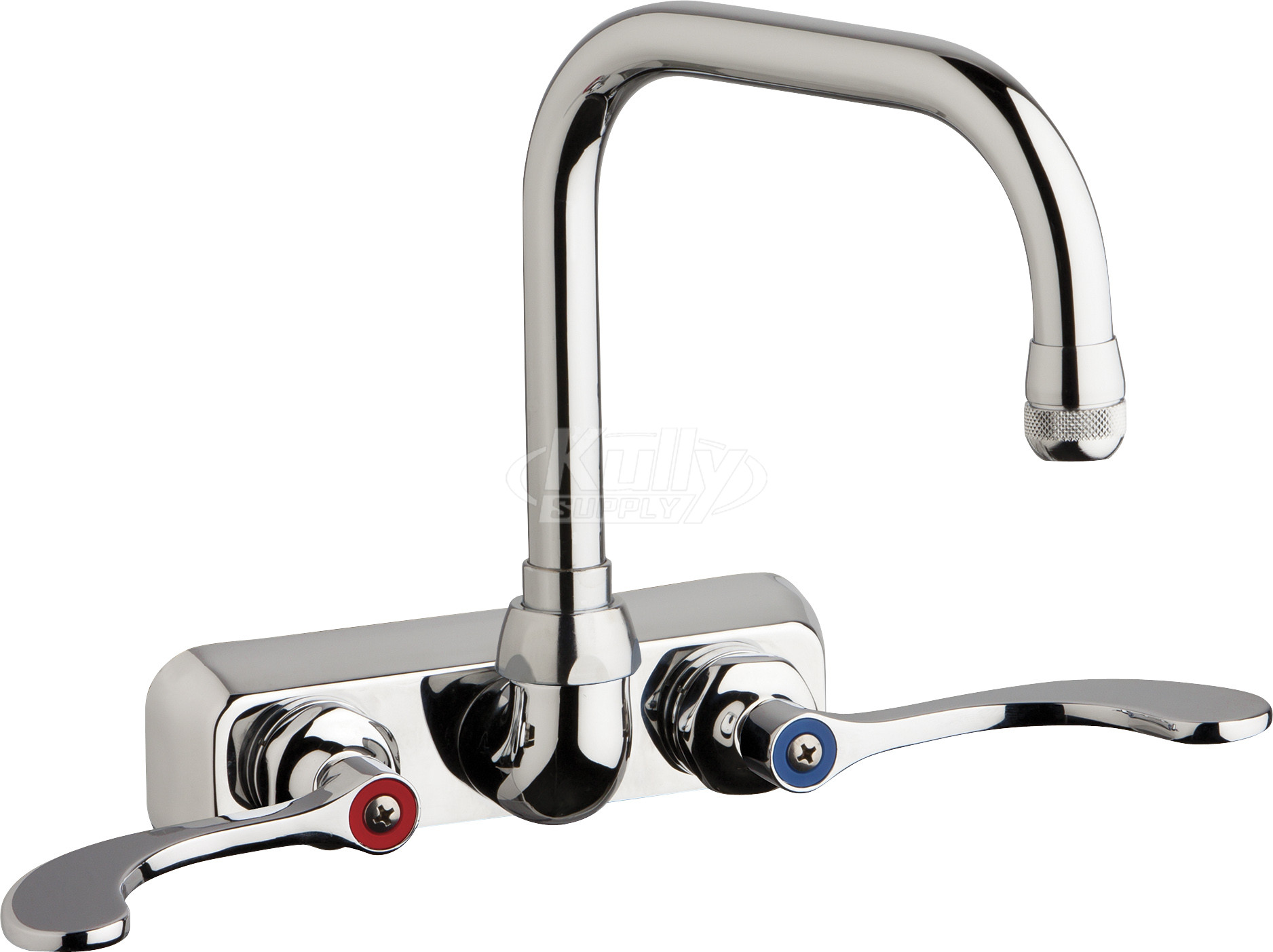 Chicago W4W-DB6AE1-317ABCP Hot and Cold Water Workboard Sink Faucet