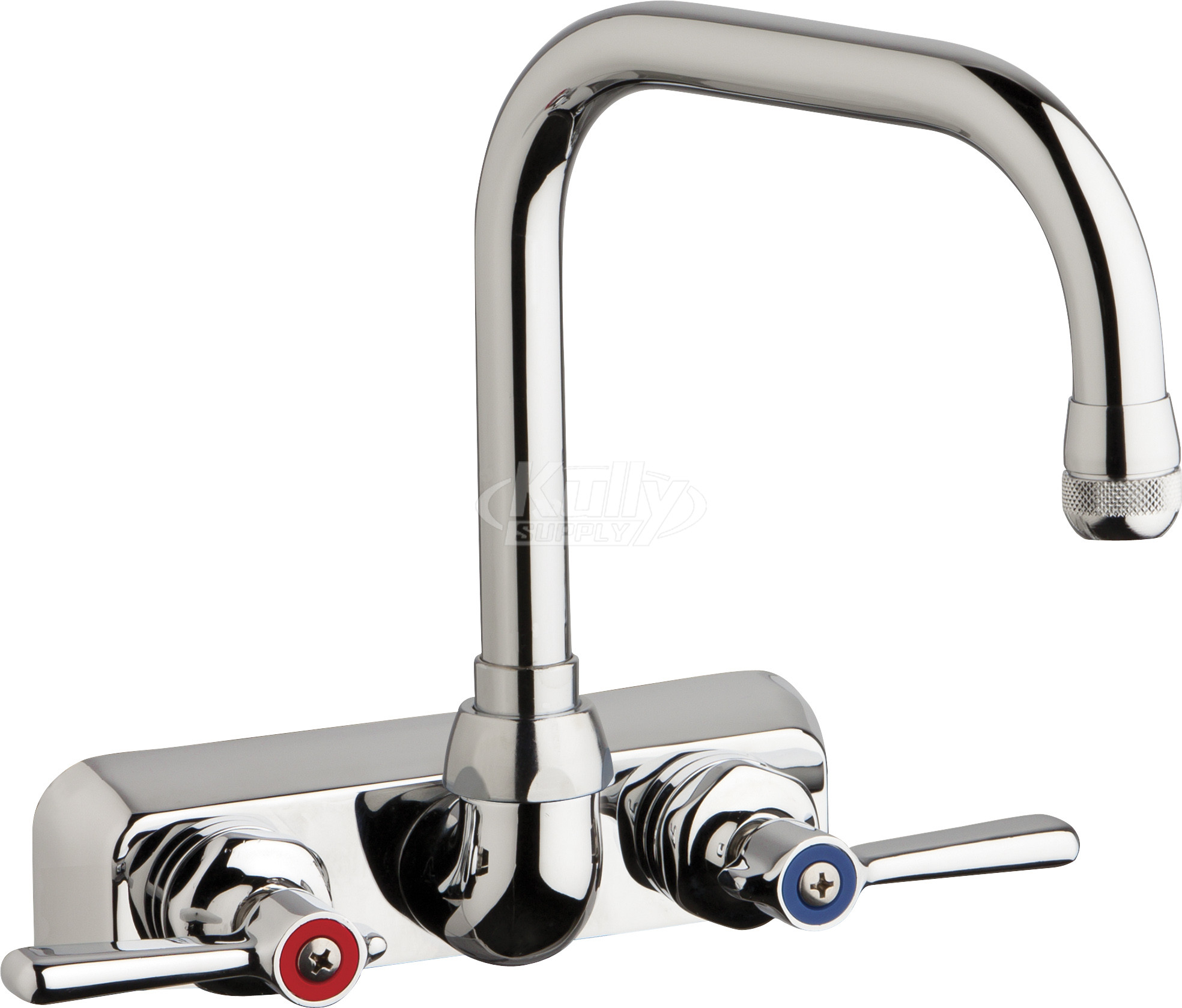 Chicago W4W-DB6AE1-369ABCP Hot and Cold Water Workboard Sink Faucet