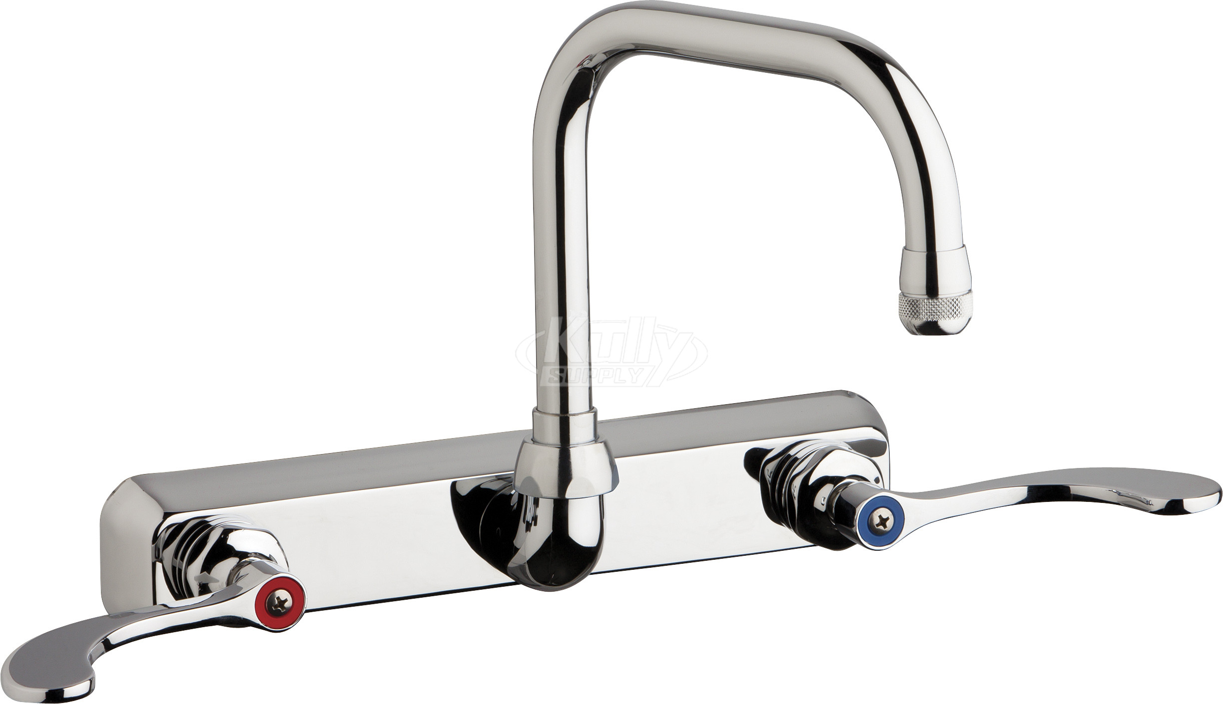 Chicago W8W-DB6AE1-317ABCP Hot and Cold Water Workboard Sink Faucet