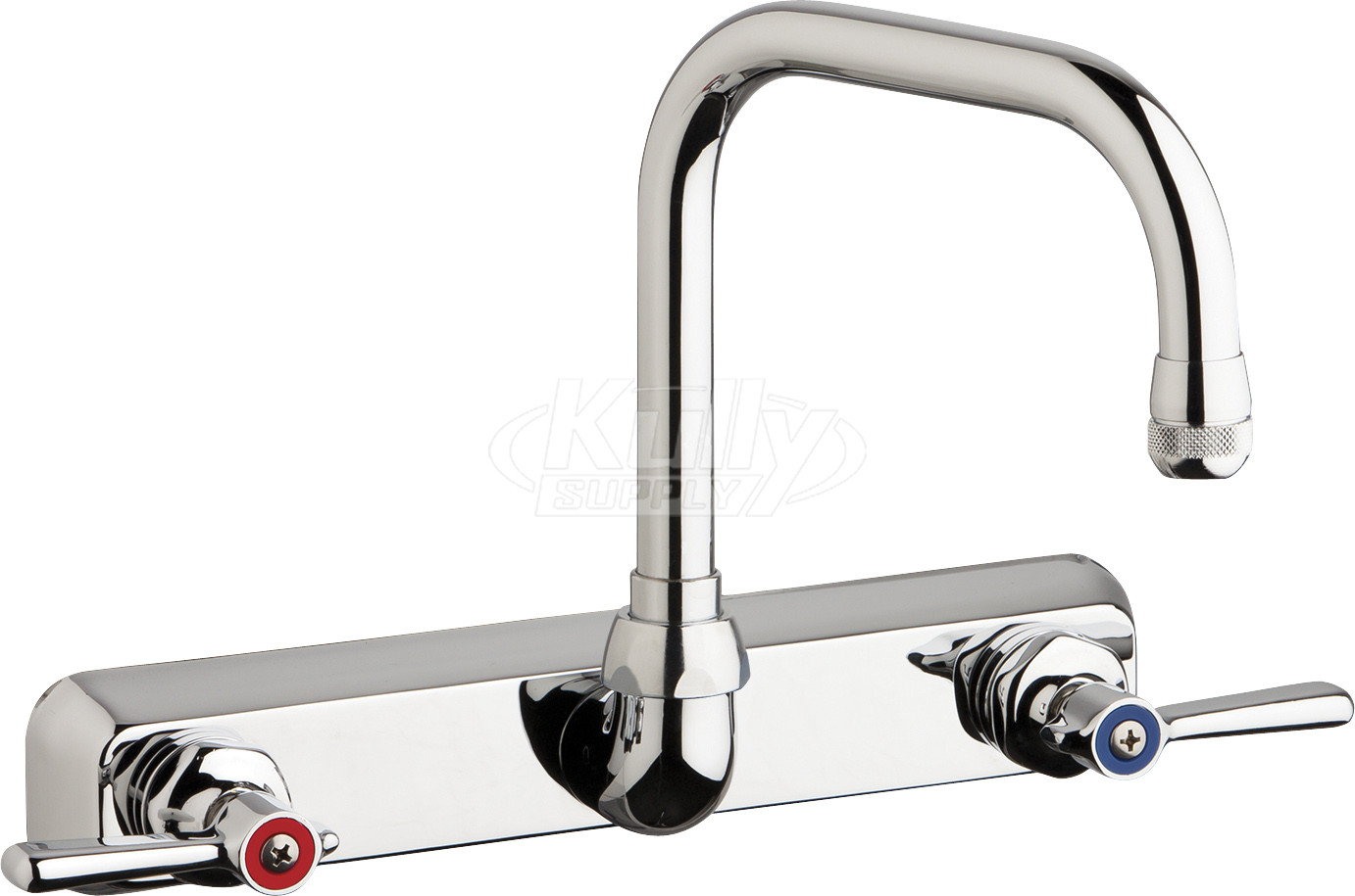 Chicago W8W-DB6AE1-369ABCP Hot and Cold Water Workboard Sink Faucet