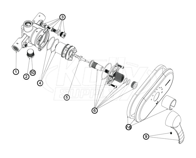 Powers E420 Series Parts Breakdown