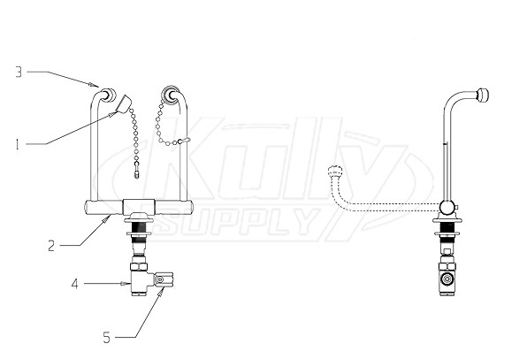 Speakman SE-579-SD Eyewash Parts Breakdown