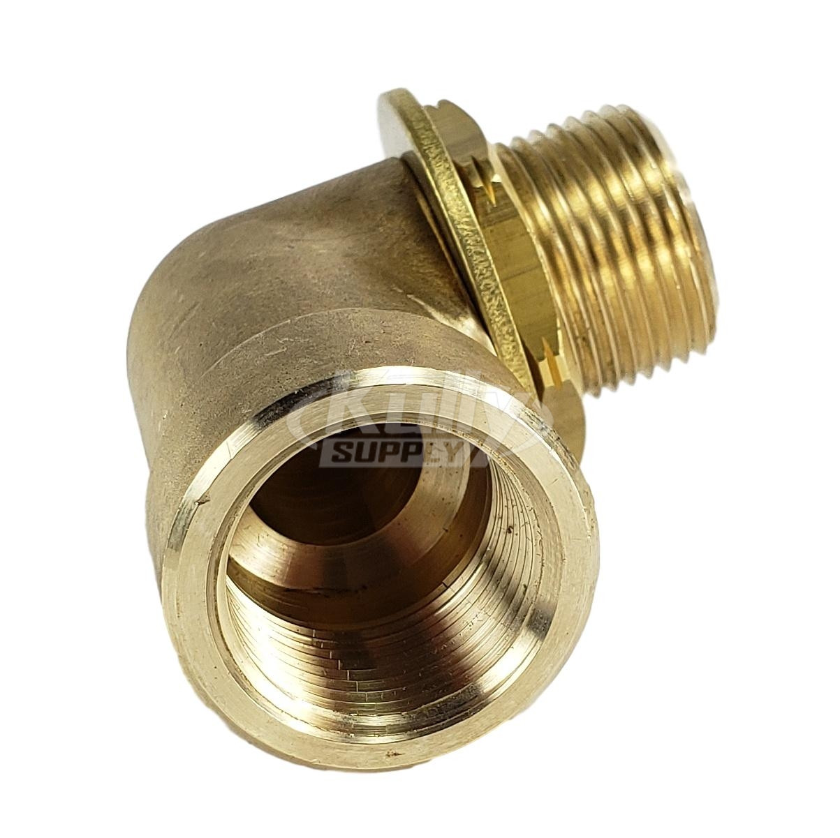 5/8 in. Flare x 1/2 in. FIP Brass 90-Degree Flare Elbow Fitting (5-Pack)